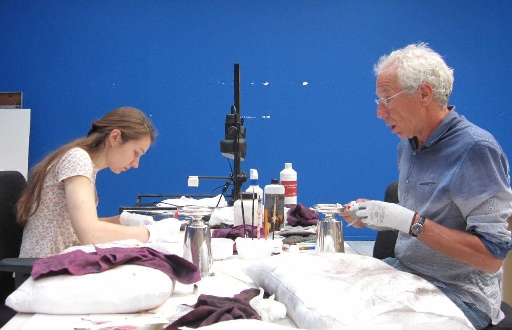 Zilverboek in de maak